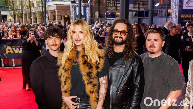 Die Band Tokio Hotel holte sich den Radio Regenborgen Award ab. Danach sei es dann im Hotelzimmer wild geworden, erzählten Bill und Tom Kaulitz. (Archivbild) Bild: Philipp von Ditfurth/dpa