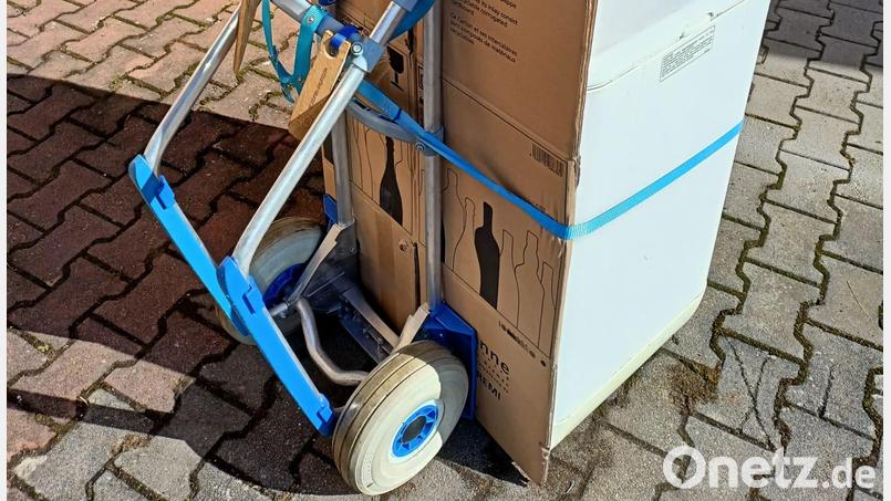 Eine Sackkarre aus dem Pröm-Pool im Einsatz. Bild: Stefan Pröm