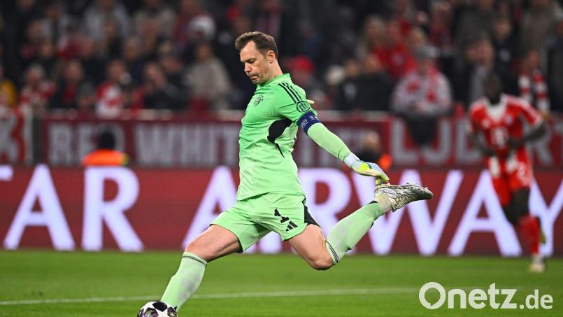 Manuel Neuer unterläuft gegen Real schon nach wenigen Sekunden ein riesiger Fehler. Bild: Tom Weller/dpa