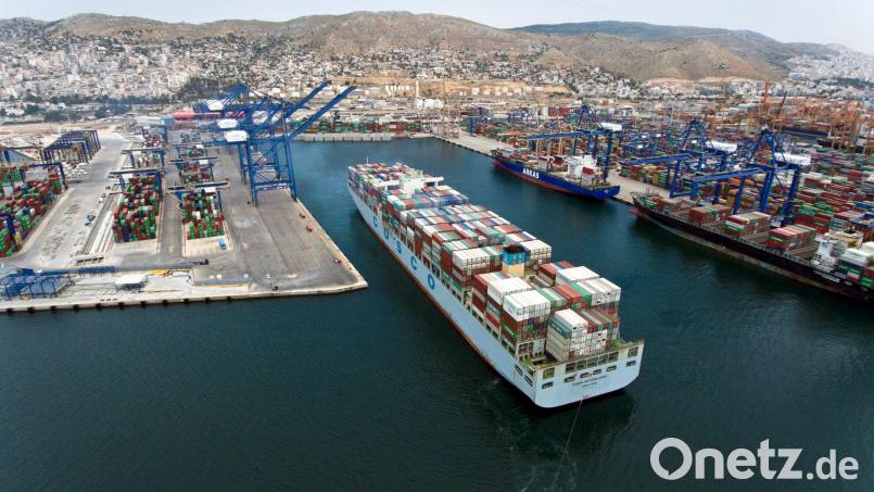 Hafen von Piräus: Größte Handelsflotte der EU. (Archivbild) Bild: Panos Tomadakis/XinHua/dpa