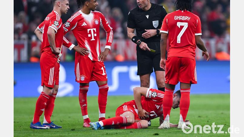 Josip Stanisic muss gegen Real Madrid einstecken. Bild: Sven Hoppe/dpa