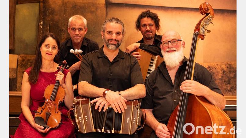 Das Fracanapa New Tango Quintet tritt beim Oberpfälzer Tango-Festival auf. Bild: Tommi Riedel