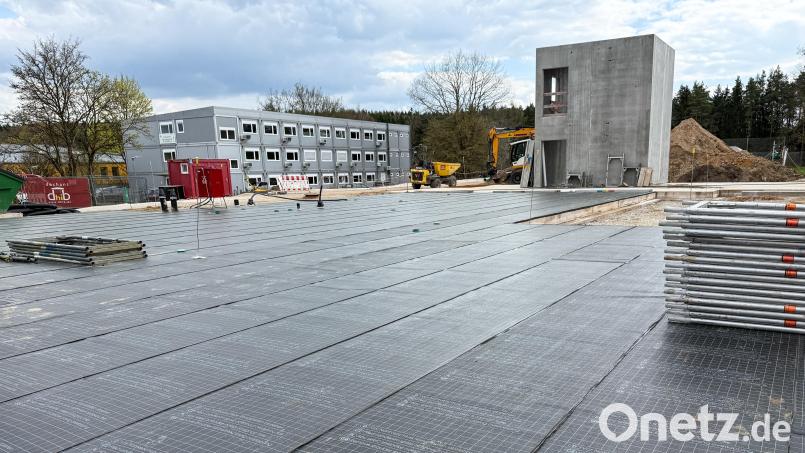 Mit dem Neubau der Kita Krötensee geht es voran. Bei Bauprojekten wie diesen sollte im Vorfeld eine Klimarelevanzprüfung stattfinden, so der Wunsch der Grünen. Doch das wurde nun im Bauausschuss mehrheitlich abgelehnt. Bild: Petra Hartl