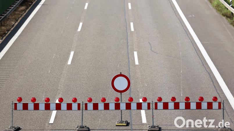 Die A3 wird in der Nacht auf Sonntag, 19. April, zwischen Neumarkt-Ost und Velburg gesperrt. Grund sind Bauarbeiten an der Talbrücke Krondorf. Archivbild: Jan Woitas/dpa