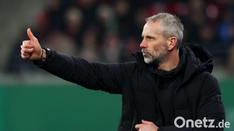 Marco Rose wird laut Sky neuer Trainer in Bournemouth. (Archivbild) Bild: Jan Woitas/dpa