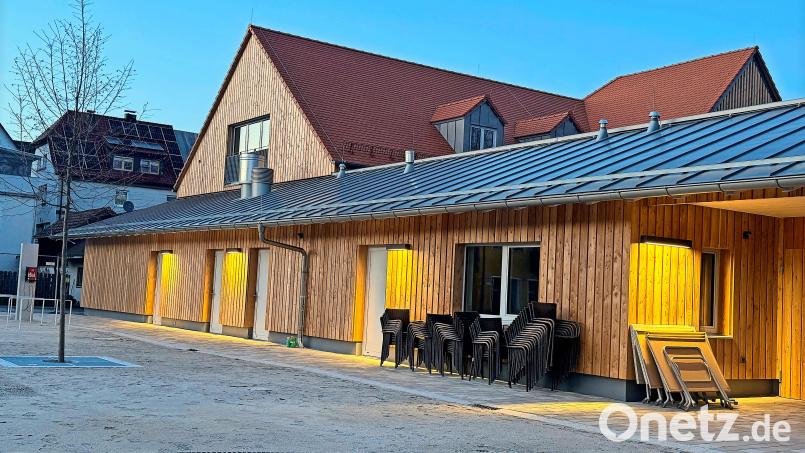 Der Betrieb im Stadtparkkiosk kann beginnen. Zunächst allerdings ohne den Biergarten. Bild: M. Bäumler