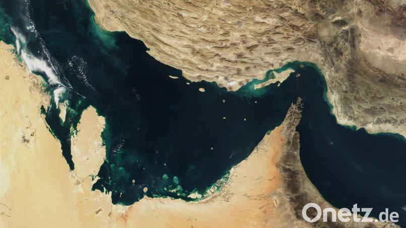 Der Iran macht die Wiedereröffnung der Straße von Hormus rückgängig. (Archivbild) Bild: -/The Visible Earth/NASA/dpa