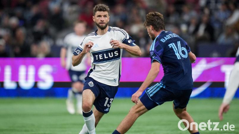 Thomas Müller erzielte für die Vancouver Whitecaps im Spiel gegen Sporting Kansas City seinen vierten Saisontreffer. Bild: DARRYL DYCK/The Canadian Press/AP/dpa