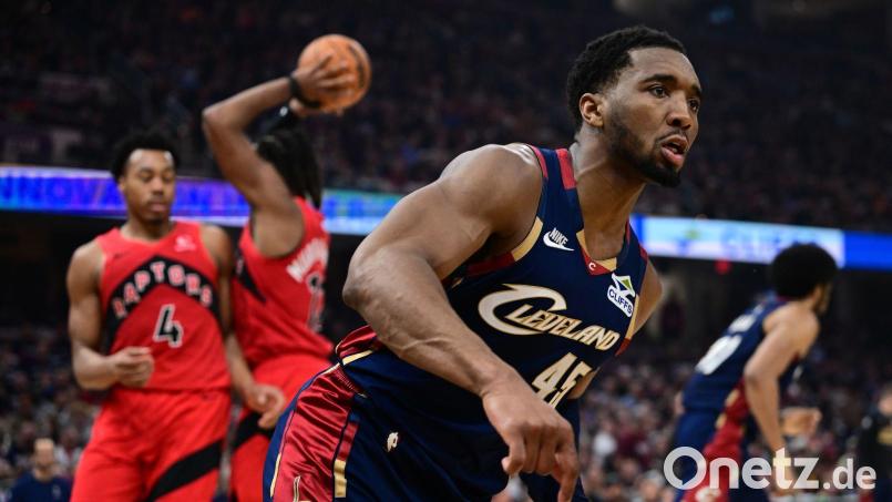 Donovan Mitchell war der herausragende Akteur der Cleveland Cavaliers. Bild: David Dermer/AP/dpa