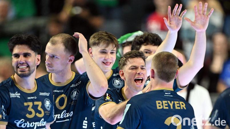 Nach dem Halbfinal-Sieg gegen den SC Magdeburg scheint für den BHC alles möglich. Bild: Federico Gambarini/dpa