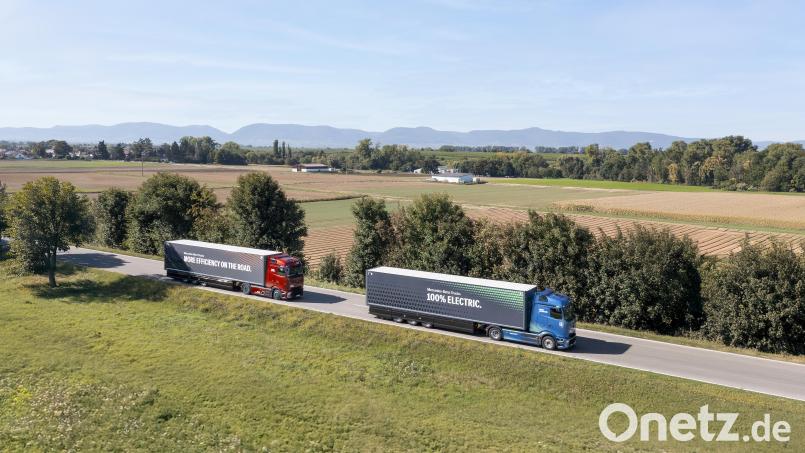 Der neue Montagestandort von Mercedes-Benz Trucks in Cheb (Tschechien) soll ab Ende des Jahrzehnts mit der Produktion beginnen. Symbolbild: Dirk Weyhenmeyer/Mercedes-Benz Trucks