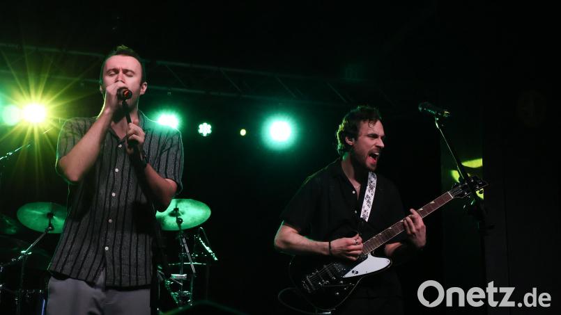 Für die Amberger Jungs der Indie- und Alternative-Rockband "New Attic" war es der erste Auftritt überhaupt. Bild: Julia Yeager
