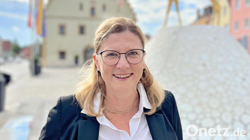 Beate Dietrich tritt am 1. Mai offiziell das Bürgermeisteramt in der Stadt Hirschau an. Bild: Jentry Meißner