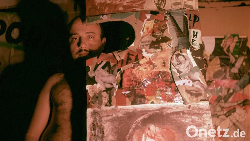 Werke von Boris Lurie in der Kebbel-Villa in Schwandorf. Bild: Sam Goodman, Boris Lurie Art Foundation