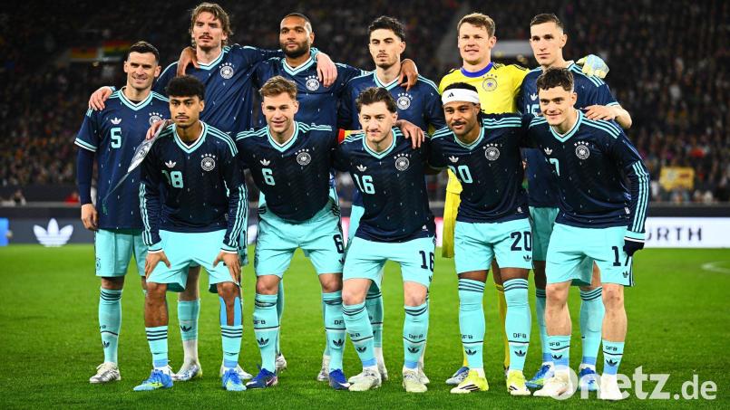 Die deutsche Nationalmannschaft trägt ihre Länderspiele der nächsten Nations-League-Gruppenphase in Augsburg, München und Berlin aus. (Archivbild) Bild: Tom Weller/dpa