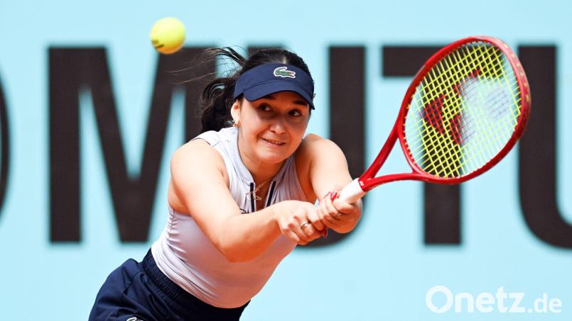 Eva Lys ist auch beim Turnier in Madrid früh ausgeschieden. Bild: Cheng Min/XinHua/dpa