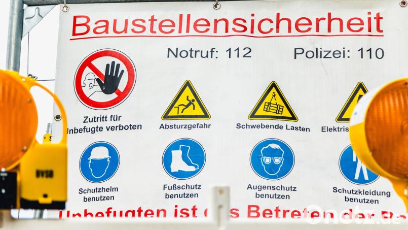 Sicherheit geht vor – auf der Baustelle, aber auch an jedem anderen Arbeitsplatz. Dafür macht 
sich die IG BAU Oberpfalz stark. Symbolbild: Florian Göricke