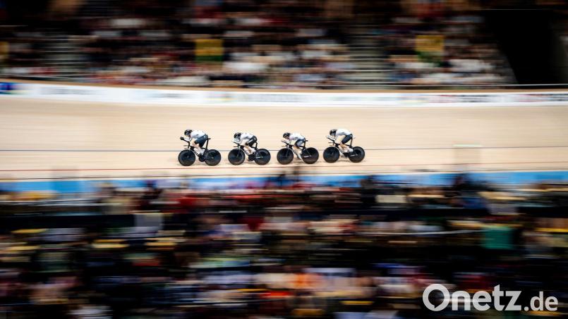 Bei einem Bahnradrennen in Belgien ist es zu einem folgenschweren Sturz gekommen. (Archivbild) Bild: Mads Claus Rasmussen/Ritzau Scanpix Foto/AP/dpa