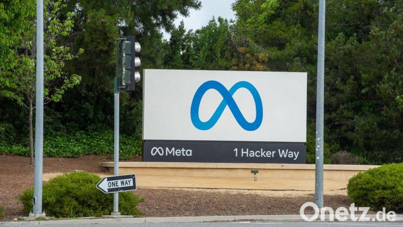 Die Meta-Mitarbeiter sollen erst am 20. Mai erfahren, wer den Job verliert. (Archivbild) Bild: Andrej Sokolow/dpa