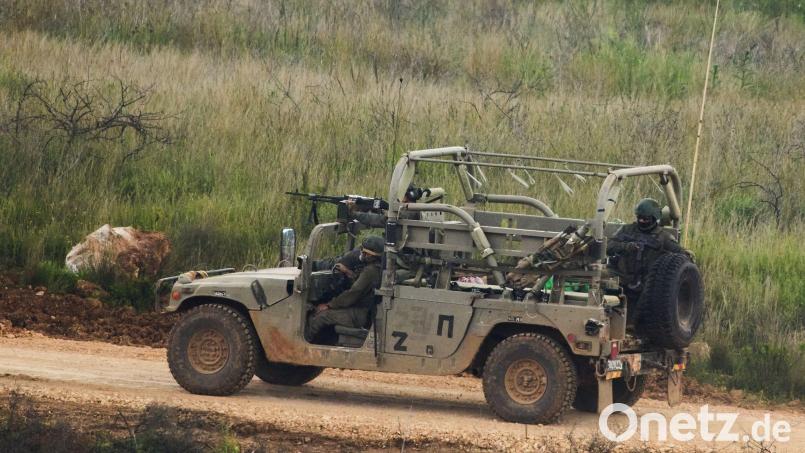 Israelische Soldaten im Südlibanon. (Archivbild) Bild: Ariel Schalit/AP/dpa