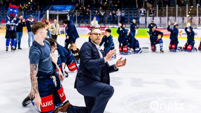 Immer Teil des Teams: Jürgen Rumrich wird den Fans der Blue Devils durchaus abgehen. Bild: Tobias Neubert