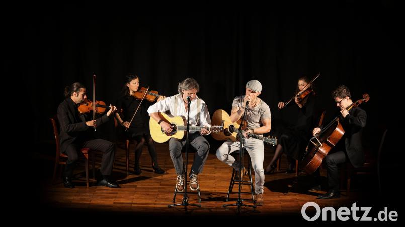 Das Duo Graceland interpretiert die Klassiker von Simon &amp; Garfunkel. Bild: Thorsten Gary/exb