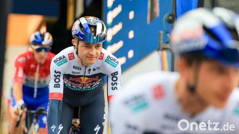 Hat überraschend die Königsetappe bei der Tour des Alpes gewonnen: Lennart Jasch (Archivbild) Bild: Jan Woitas/dpa