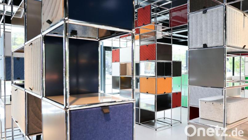 Am BGH geht es um das bekannte modulare Möbelsystem „USM Haller“. Bild: Christian Charisius/dpa