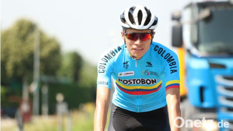 Der kolumbianische Radprofi Cristian Camilo Muñoz ist nach einem Rennunfall in Frankreich gestorben. (Archivbild) Bild: Fedeciclismo/Colprensa/colprensa/dpa