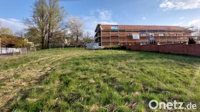 Beim Kindergarten in Schlicht soll eine Art Parklandschaft entstehen. Der Vilsecker Stadtrat diskustierte das Thema jetzt erneut. Bild: mfh