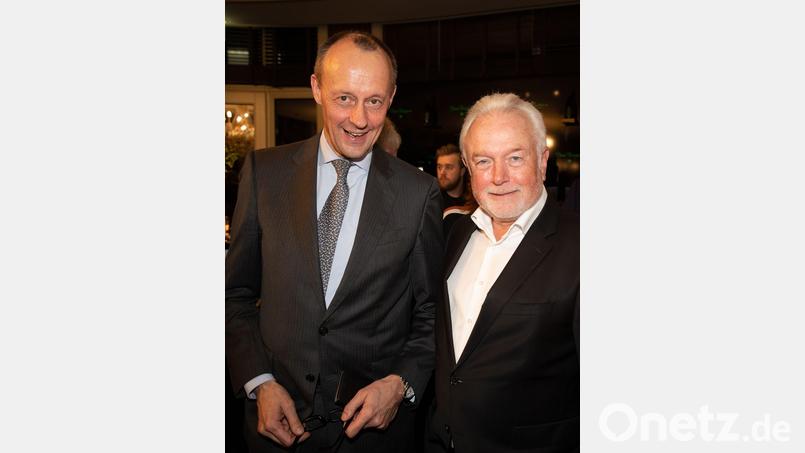 Lange ist's her: Friedrich Merz und Wolfgang Kubicki Seite an Seite. (Archivbild) Bild: Christian Charisius/dpa