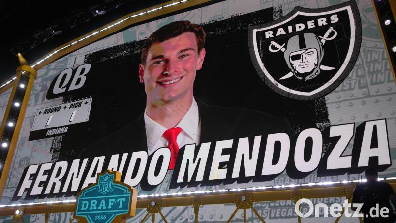 Fernando Mendoza war erste Wahl für die Las Vegas Raiders. Bild: Gene J. Puskar/AP/dpa