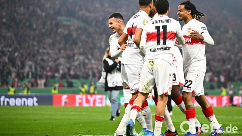 Der Einzug des VfB Stuttgart ins Pokal-Finale hat auch Auswirkungen auf die Europacup-Qualifikation. Bild: Tom Weller/dpa