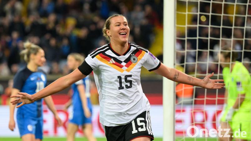Nationalspielerin Larissa Mühlhaus wechselt innerhalb der Bundesliga. (Archivbild) Bild: Robert Michael/dpa