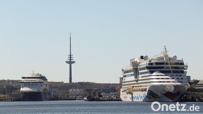 Kiel zählt zu Deutschlands beliebtesten Kreuzfahrthäfen Deutschlands. (Archivbild) Bild: Christian Charisius/dpa