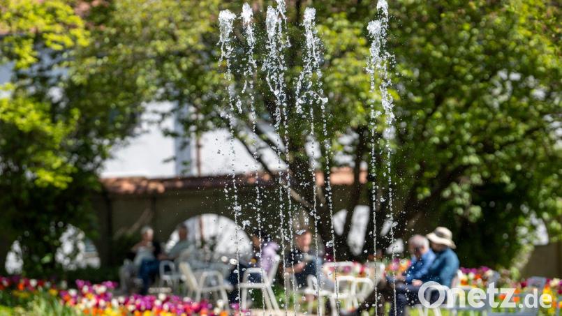 Zum Wochenstart bleibt es im ganzen Freistaat sonnig und warm. Bild: Stefan Puchner/dpa