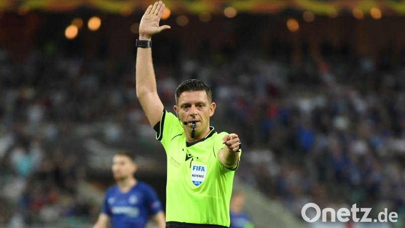 Italiens Schiedsrichter-Chef Gianluca Rocchi steht im Zentrum von Betrugsvorwürfen. (Archivbild) Bild: Arne Dedert/dpa