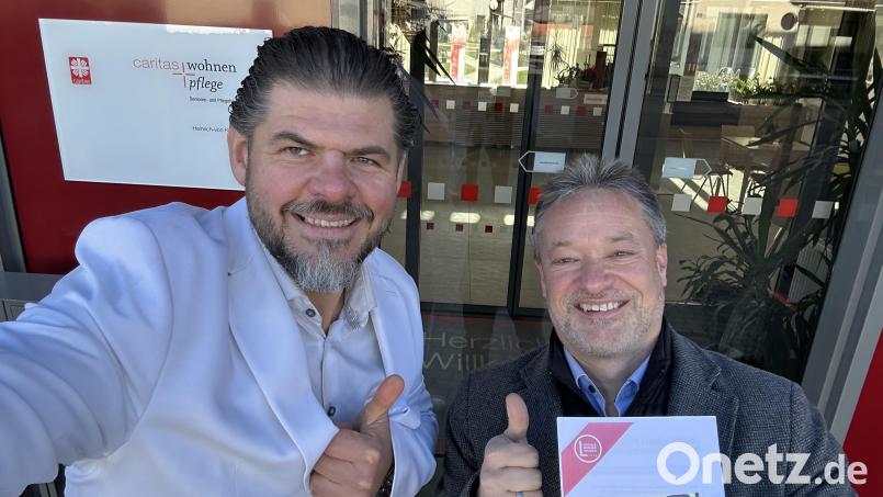 Die Vorsitzenden des neuen Vereins: Michael G. Hörmann und Stadtrat Ali Daniel Zant Bild: Ali Daniel Zant