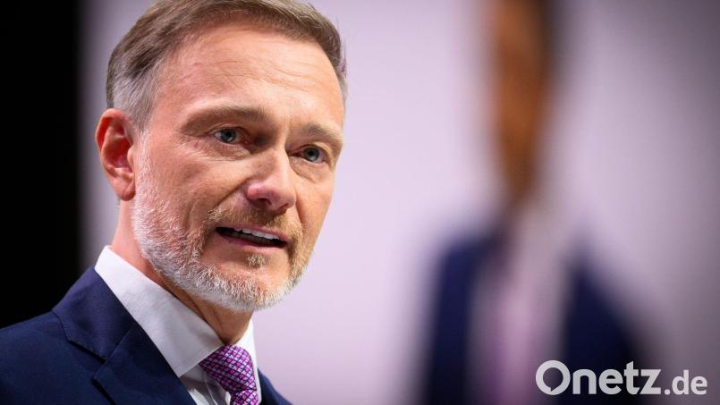 Der frühere Bundesfinanzminister und FDP-Chef Christian Lindner. (Archivbild) Bild: Bernd von Jutrczenka/dpa