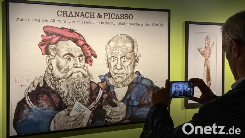 Die Stadt Amberg feiert den 100. Geburtstag von Michael Mathias Prechtl mit einer Sonderausstellung Köpfe. Zeiten. Geschichte(n). im Stadtmuseum. Und das hier ist ein typischer Prechtl. Bild: Petra Hartl