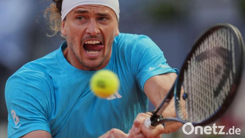 Steht in Madrid im Achtelfinale: Alexander Zverev. Bild: Manu Fernandez/AP/dpa