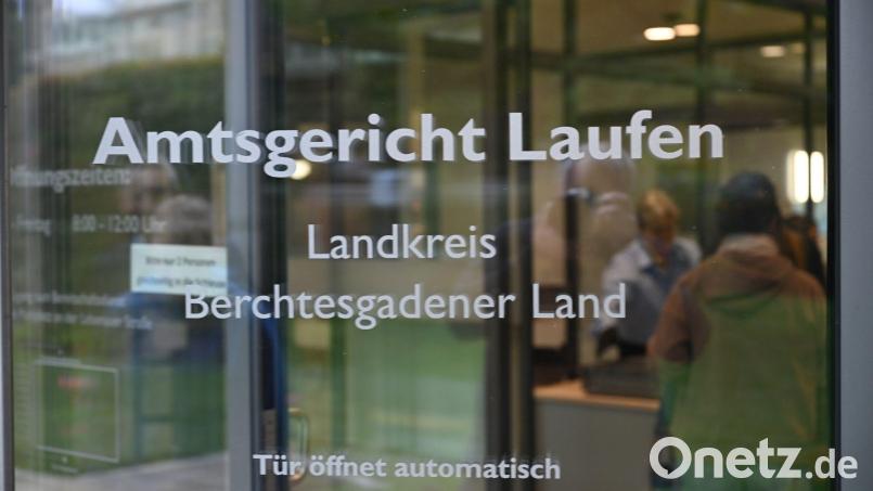 Das Amtsgericht Laufen stellte das Verfahren ein (Archiv). Bild: Felix Hörhager/dpa