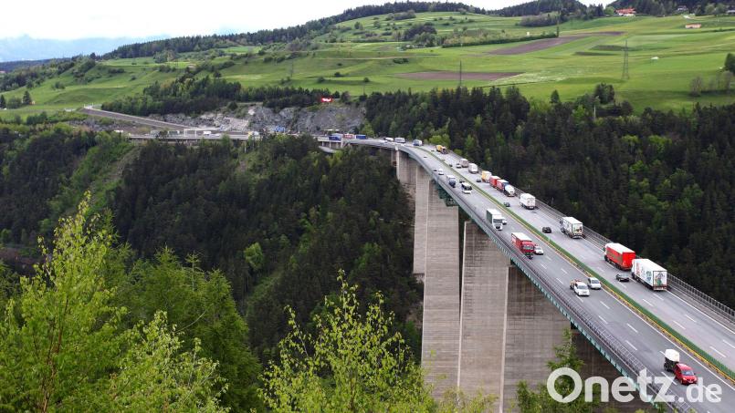 Auf der Brennerautobahn dürfte es am 30. Mai zu viel Stau kommen. (Archivbild) Bild: picture alliance / dpa