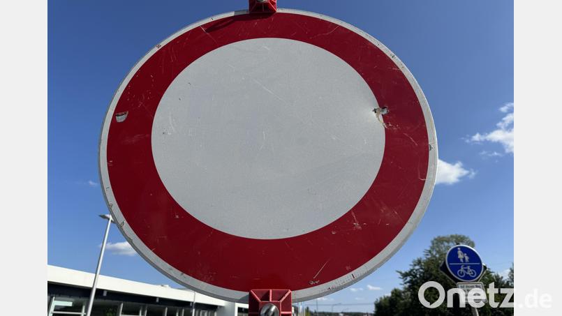 Die Vollsperrung der Neutorgasse in Sulzbach-Rosenberg, die ursprünglich bis zum 29. April geplant war, wird bis 13. Mai verlängert. Symbolbild: Heike Unger