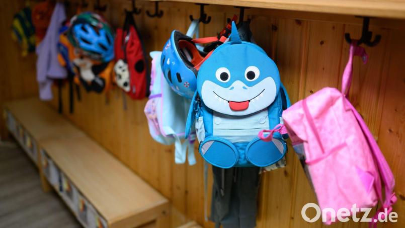 Bayerns Kita-Landschaft hat ein Geldproblem. Der Städtetag warnt vor einer dauerhaften Schieflage und sieht auch die Eltern in der Pflicht. (Symbolbild) Bild: Julian Stratenschulte/dpa