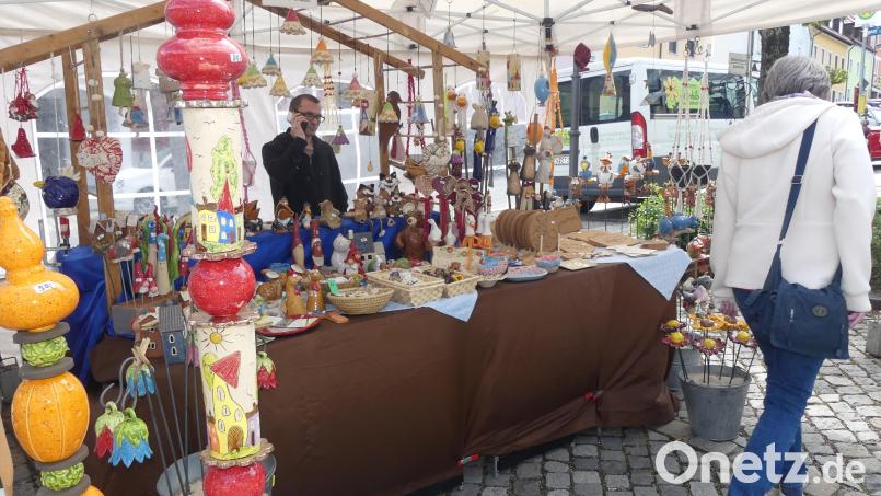 Eine große Vielfalt kunsthandwerklicher Exponate zeigen die Aussteller beim Gartenmarkt am 3. Mai in Eschenbach. Archivbild: rn