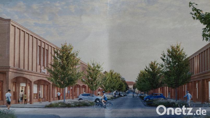Die Fassadengestaltung des neuen Fachmarkzentrum soll erhalten bleiben. Bild: Konrad Rosner