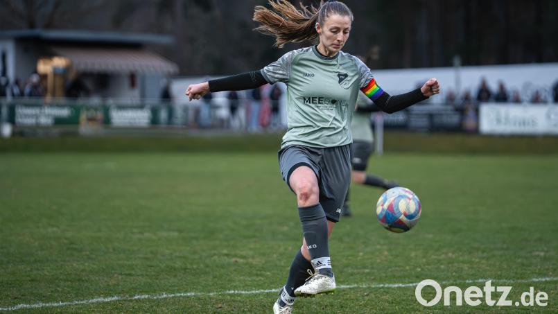 Für Selina Herrmann und den TSV Neudorf geht's im Pokal-Halbfinale gegen den TSV Brunn. Bild: Hannah Dirscherl