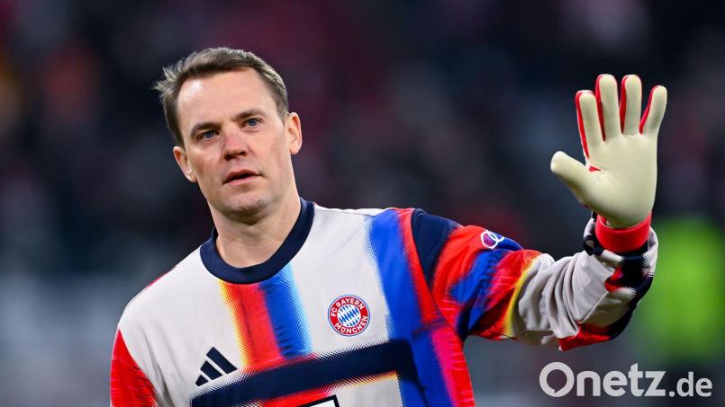 Manuel Neuer will einem Medienbericht zufolge noch ein Jahr dranhängen beim FC Bayern. (Archivbild) Bild: Sven Hoppe/dpa