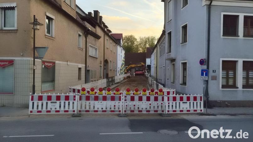 Die Straße auf der Wusten ist ein Seitenarm der Alten Amberger Straße. Bild: sne